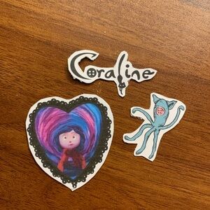 Coraline Sticker Set